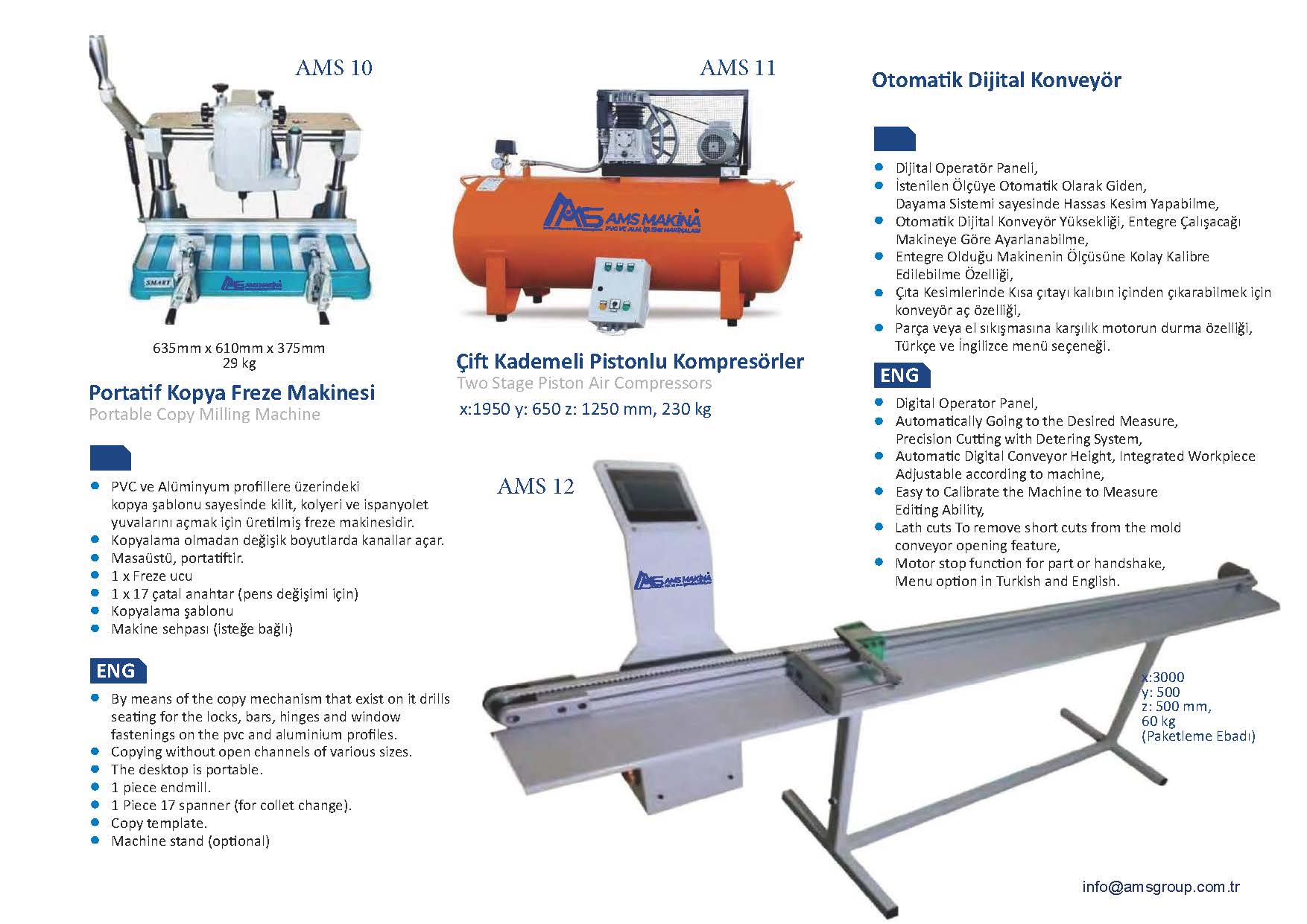 Portatif Kopya Freze Makinesi  3